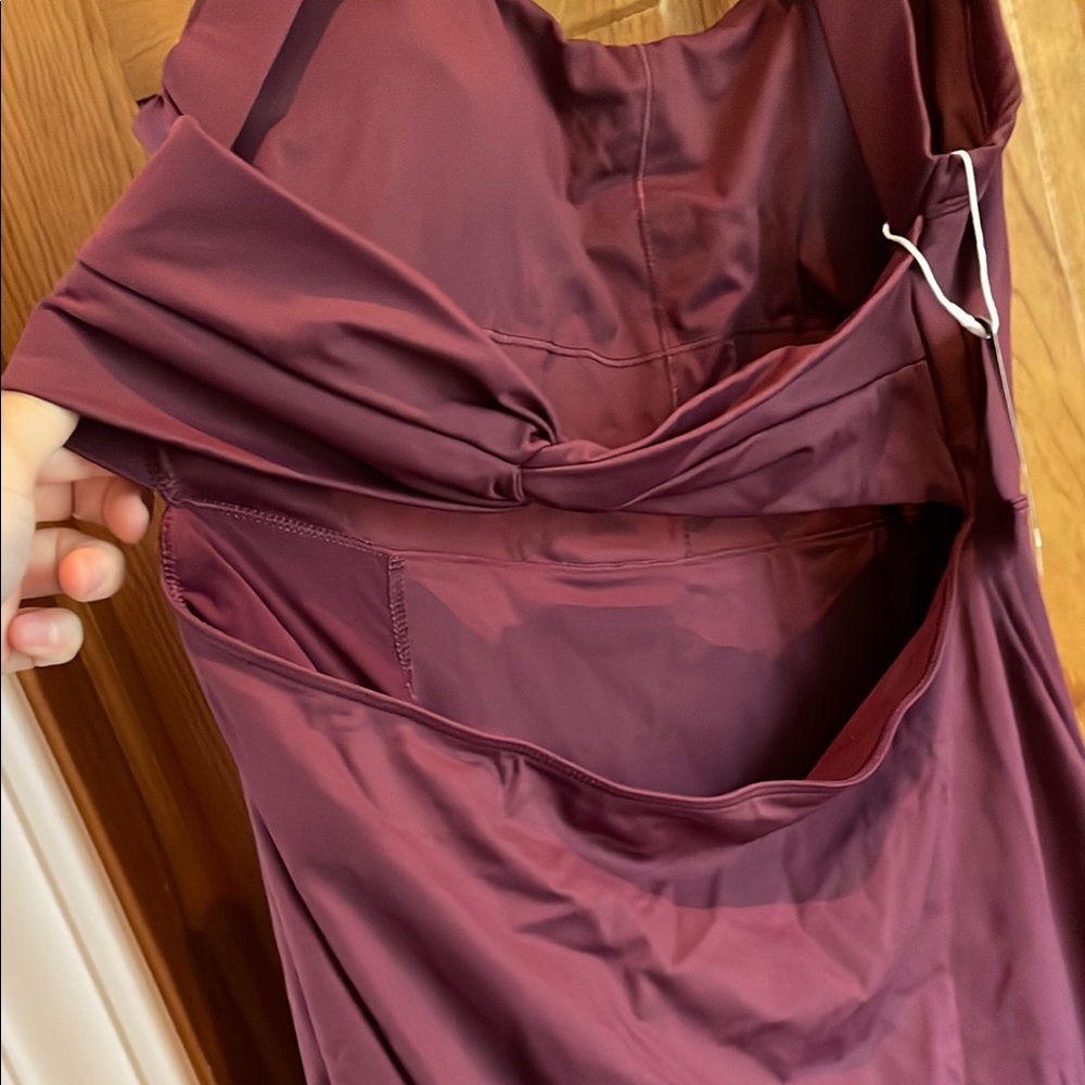 HALARA Fig Backless Twist Easy Peezy Mini Dress - Picture 4 of 7